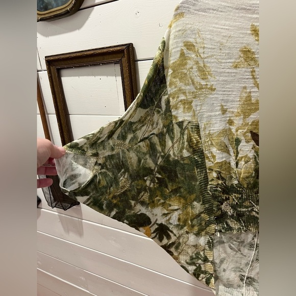 ANGEL OF NORTH Anthropologie Botanical Dolman Top – Angel of the North💚 - Picture 5 of 8